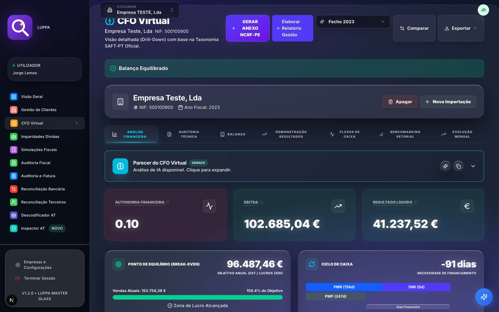CFO Virtual Inteligente